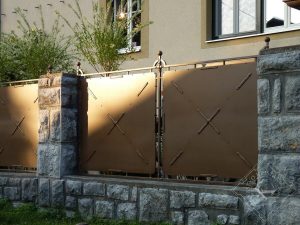 Polna vrtna ograja - panelna ograja